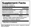 1-XPM™ by FORZAONE Performance Nutrition® Supplement Facts Image