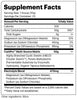 CARBPRO by EVOchem Nutrition® Unflavored Flavor Supplement Facts Image