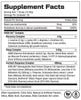 DUSK GH™ by Stance Supplements® Strawberry Orange Supplement Facts Image