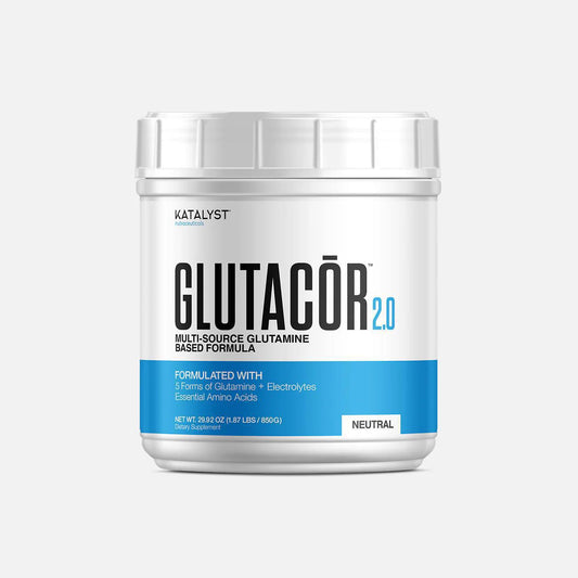 GLUTACOR 2.0™ by Katalyst Nutraceuticals® Neutral Flavor Bottle Image