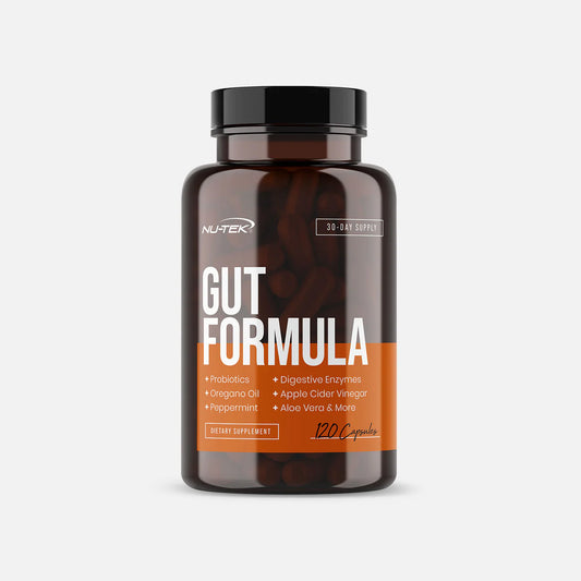 Gut Formula by NU-TEK Nutrition® 120 Capsules Bottle Image
