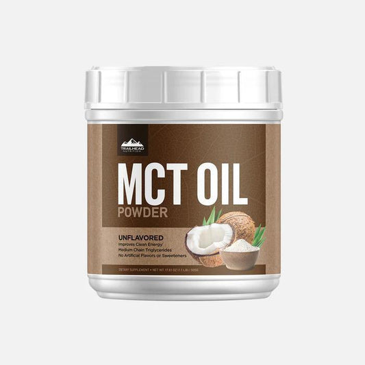 MCT Oil Powder from Trailhead Nutrition® Unflavored Bottle Image