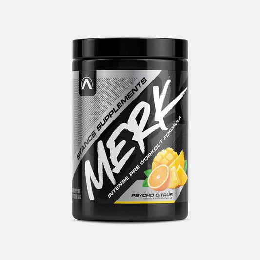 MERK™ from Stance Supplements® Psycho Citrus Flavor Bottle Image