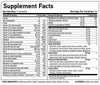 Nature's Fuel by Nu-Tek Nutrition 150 Capsules Supplement Facts Image
