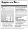 Nature's Superfruits by NU-TEK Nutrition Wild Berry Flavor Supplement Facts Image