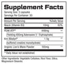 POWER ATP™ by Stance Supplements® 90 Capsules Supplement Facts Image
