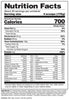 Protein GAI7NER Synthesis™ By Vitasport® Supplement Facts Image