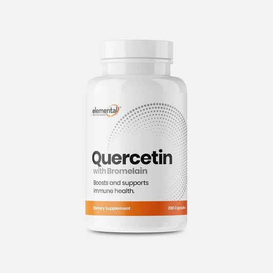 Quercetin By Elemental Health Sciences 200 Capsules Bottle Image