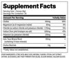 SALTHEAD by Xcelerated Performance Products Watermelon & Raspberry Flavors Supplement Facts Image
