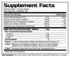 BCAA SPORT™ By FORZAONE Performance Nutrition® Supplement Facts Image.